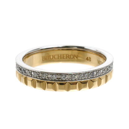 ブシュロン キャトル ラディアント ハーフリング Au750 8号