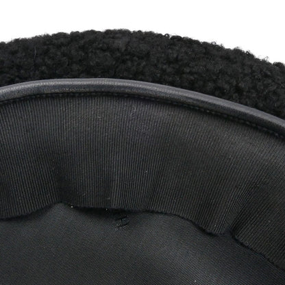 エルメス ムートンベレー帽56