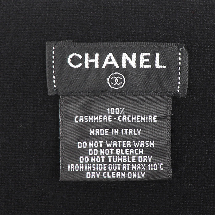 シャネル ココマーク カシミヤストール