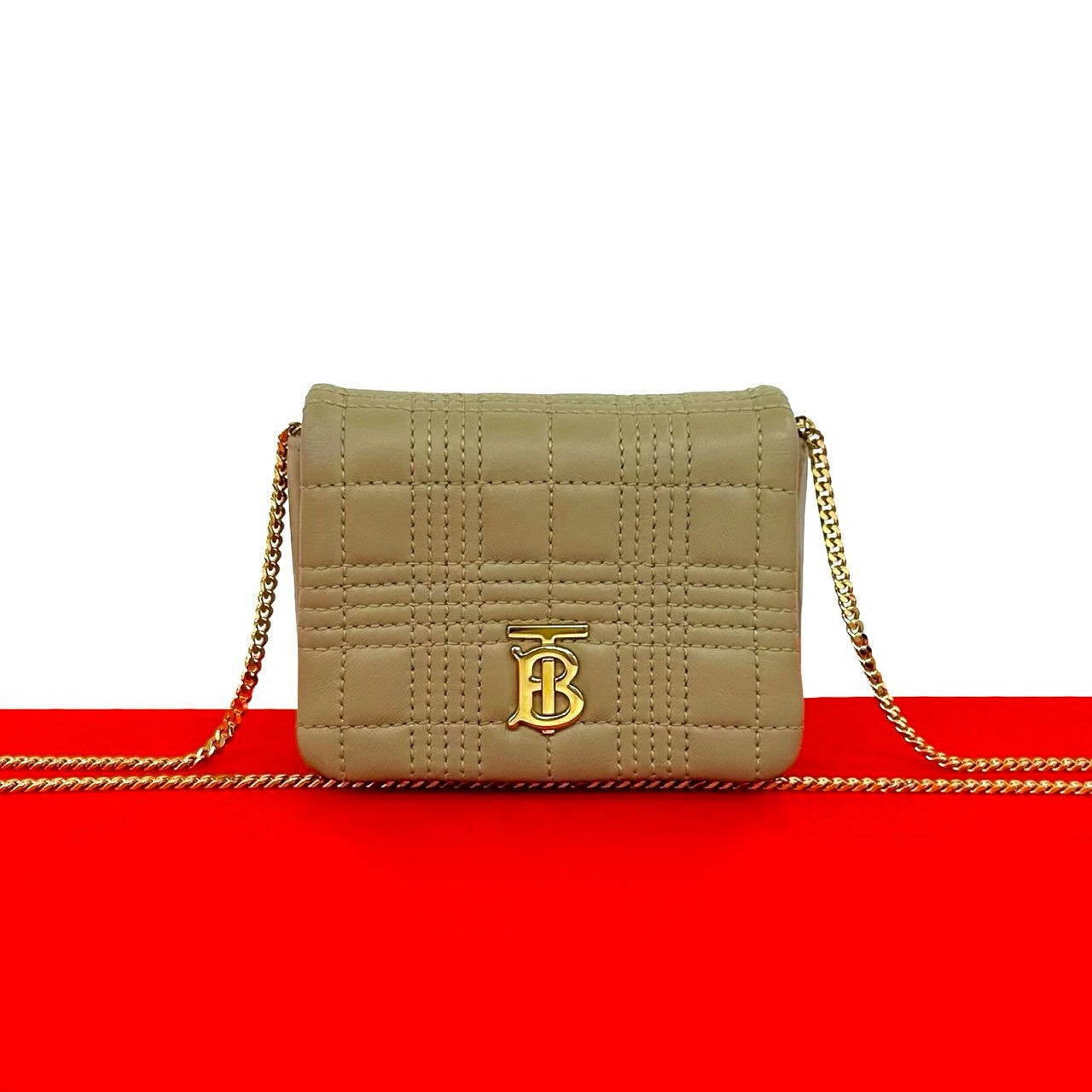 バーバリー ローラ レザー ショルダーバッグ