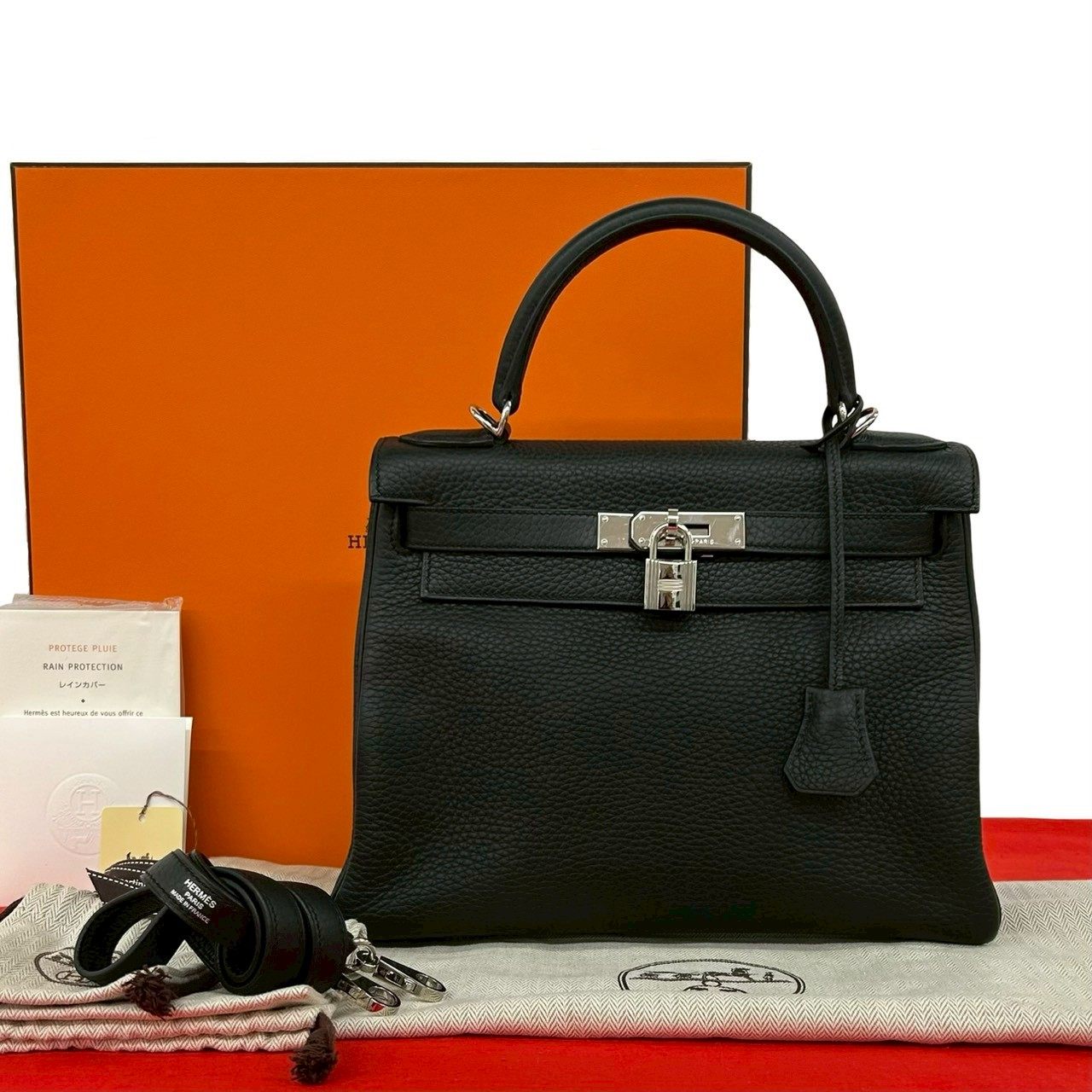 エルメス ケリー28 トリヨンクレマンス 2way