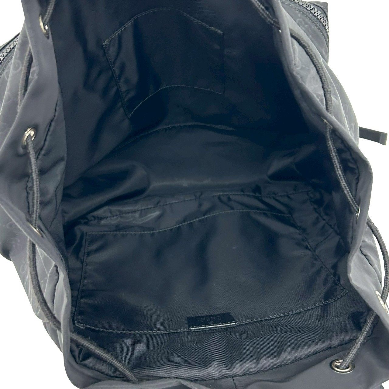 グッチ ナイロンレザーリュックサック