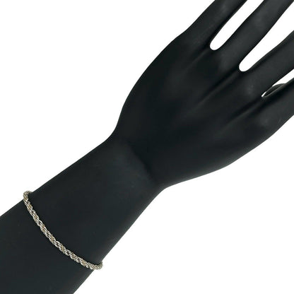 ティファニー ツイストロープ シルバー Au750ブレスレット