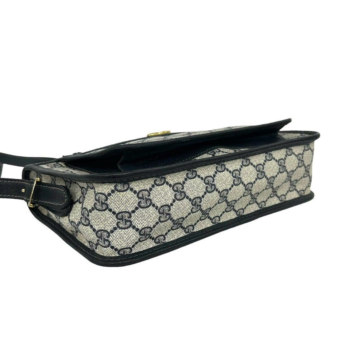 グッチ レザーPVCショルダーバッグ