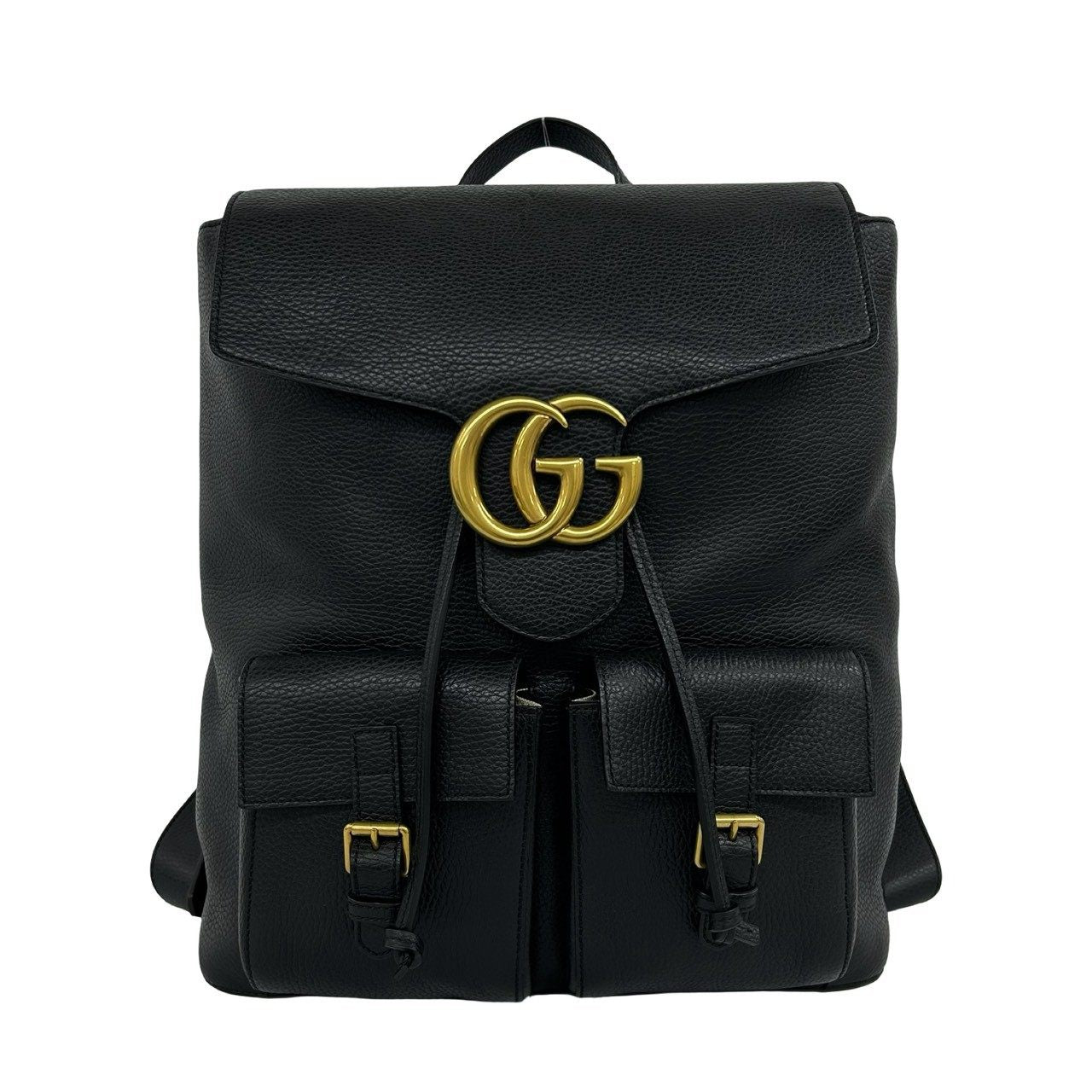 グッチ レザーリュックサック