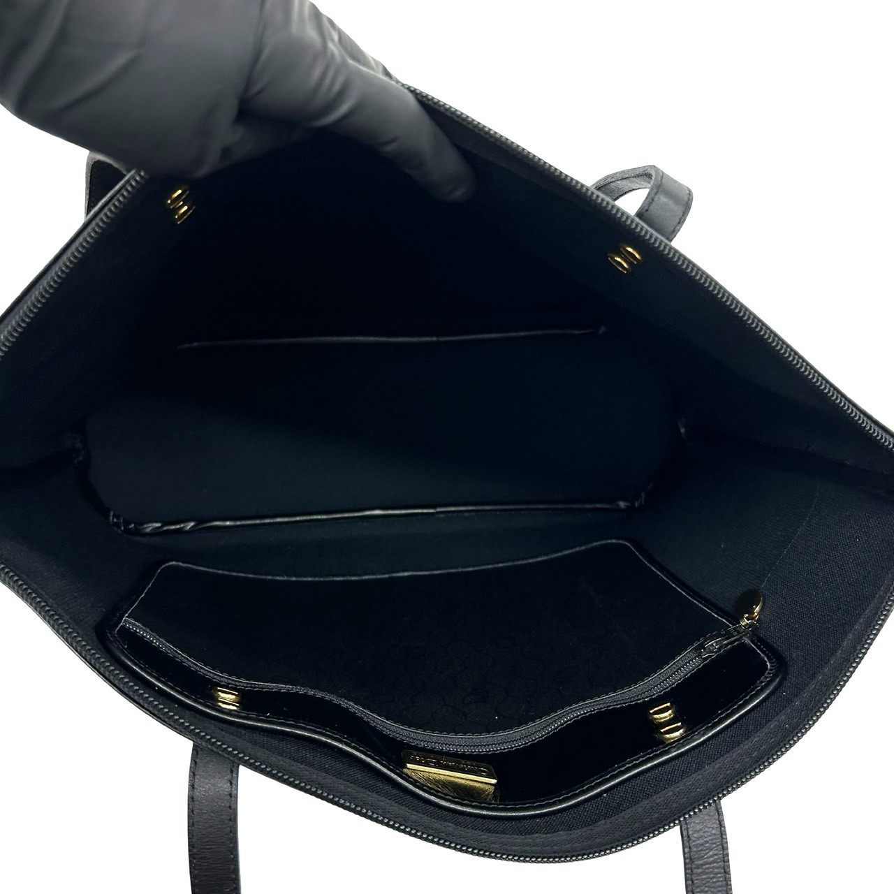 クリスチャンディオール ハニカムレザー トートバッグ