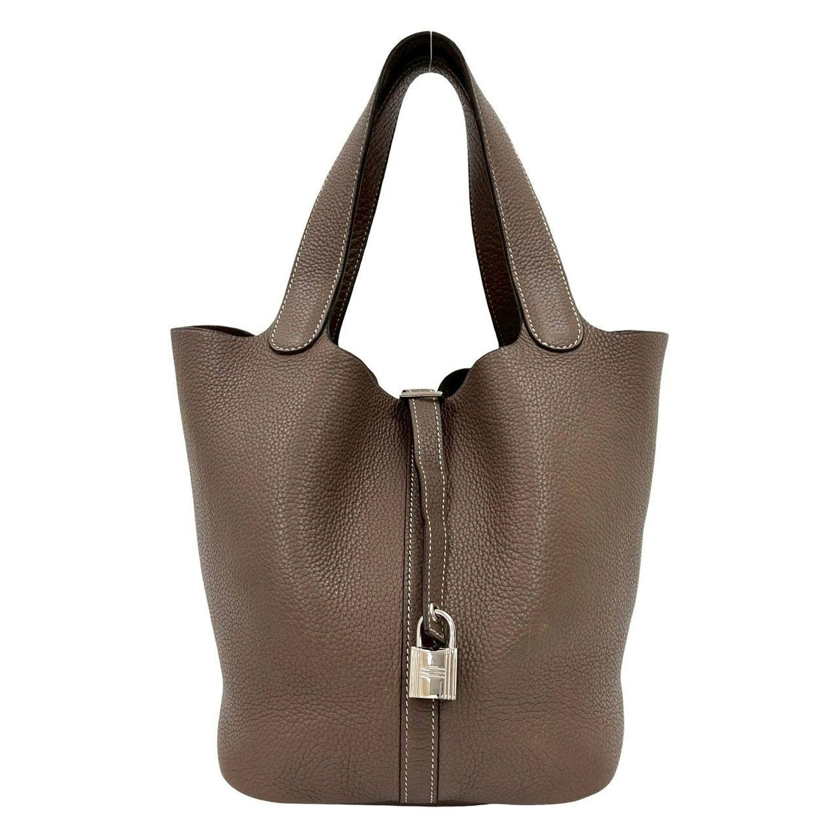 エルメス ピコタンロックMM トリヨンクレマンス ハンドバッグ