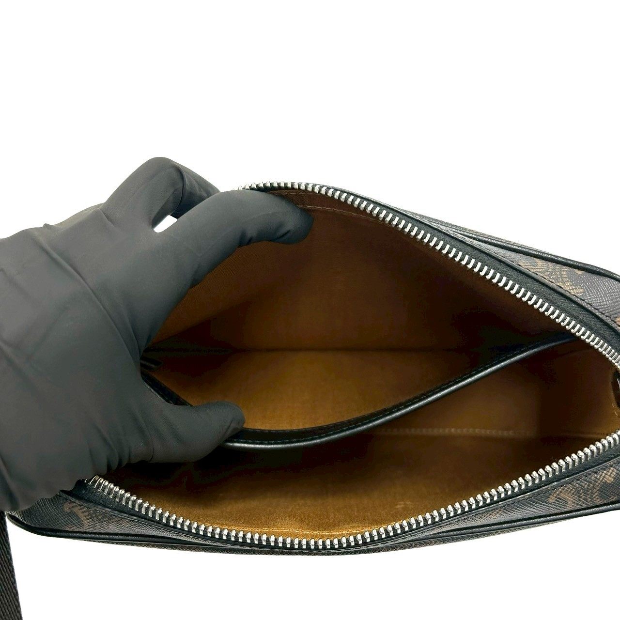 セリーヌ トリオンフ レザー ショルダーバッグ