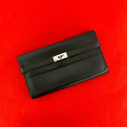 エルメス ケリーウォレット ロング ヴォーエプソン 長財布