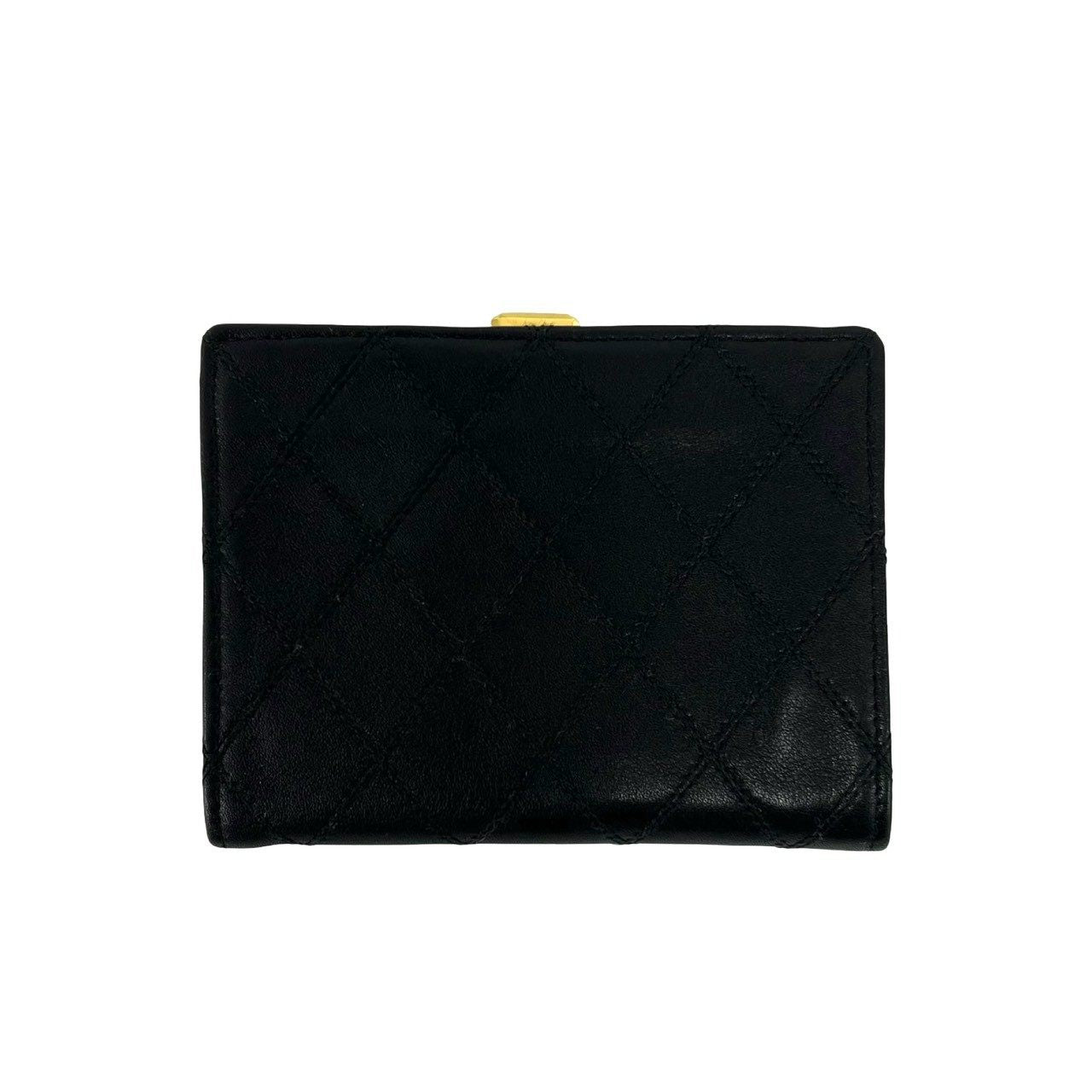 シャネル ビコローレ ラムスキン財布