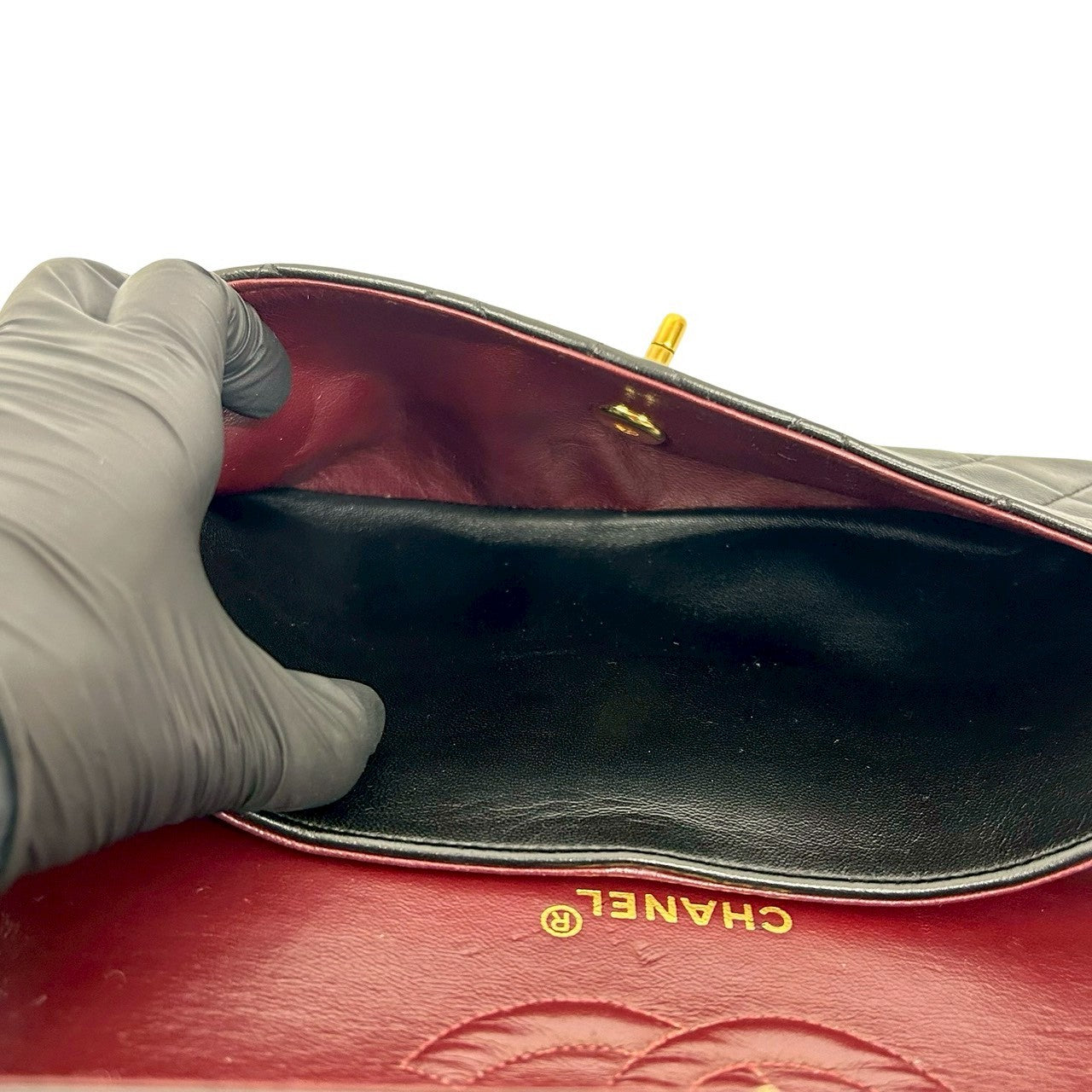 シャネル マトラッセ ラムスキン ショルダーバッグ