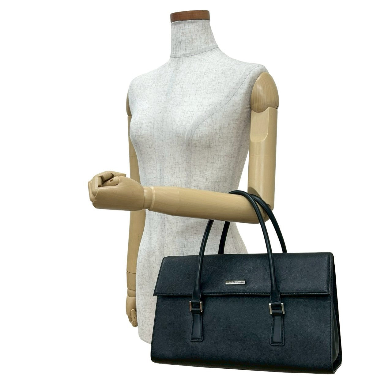 バーバリー レザー ハンドバッグ