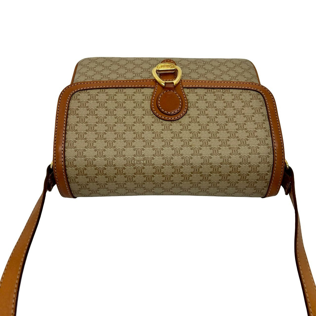 セリーヌ マカダム PVC ショルダーバッグ