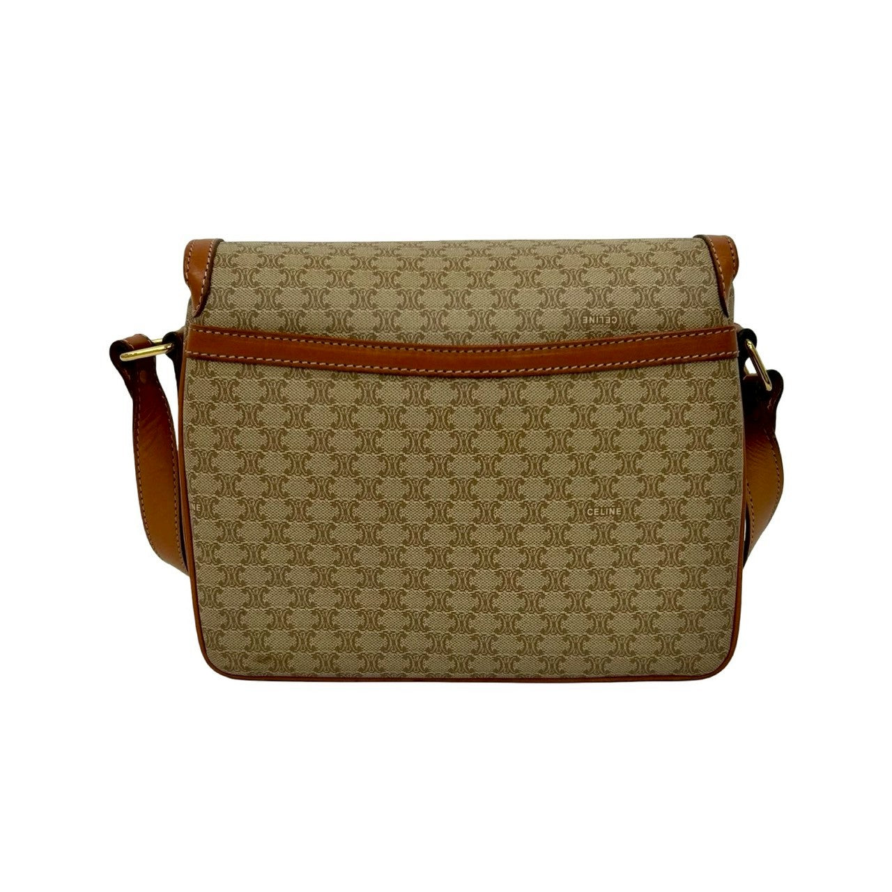 セリーヌ マカダム PVC ショルダーバッグ