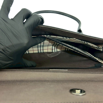 バーバリー レザー ハンドバッグ