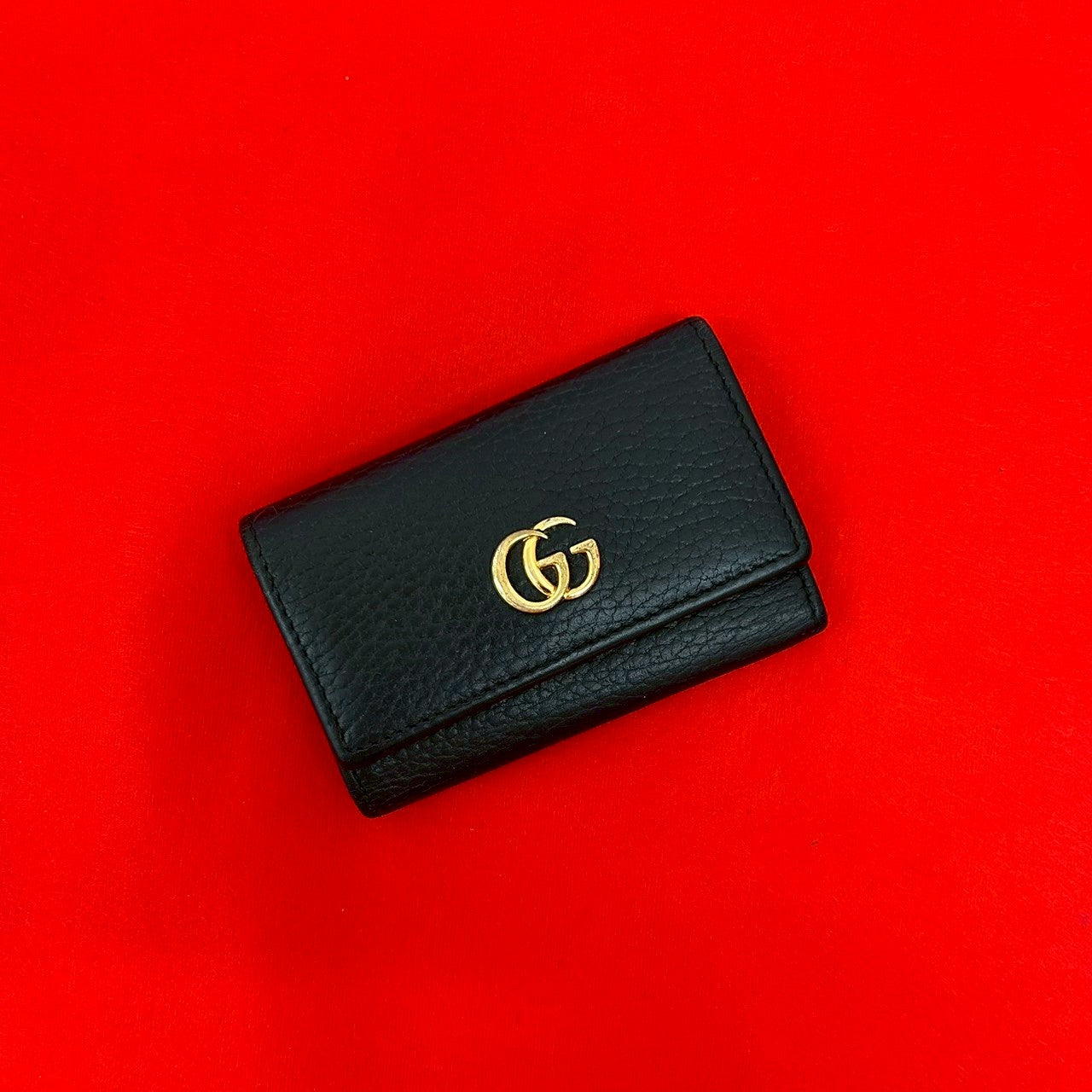 グッチ GGマーモント レザー キーケース