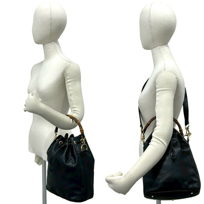 グッチ レザー2wayバケットバッグ