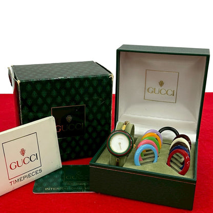 グッチ チェンジベゼル GPクォーツ