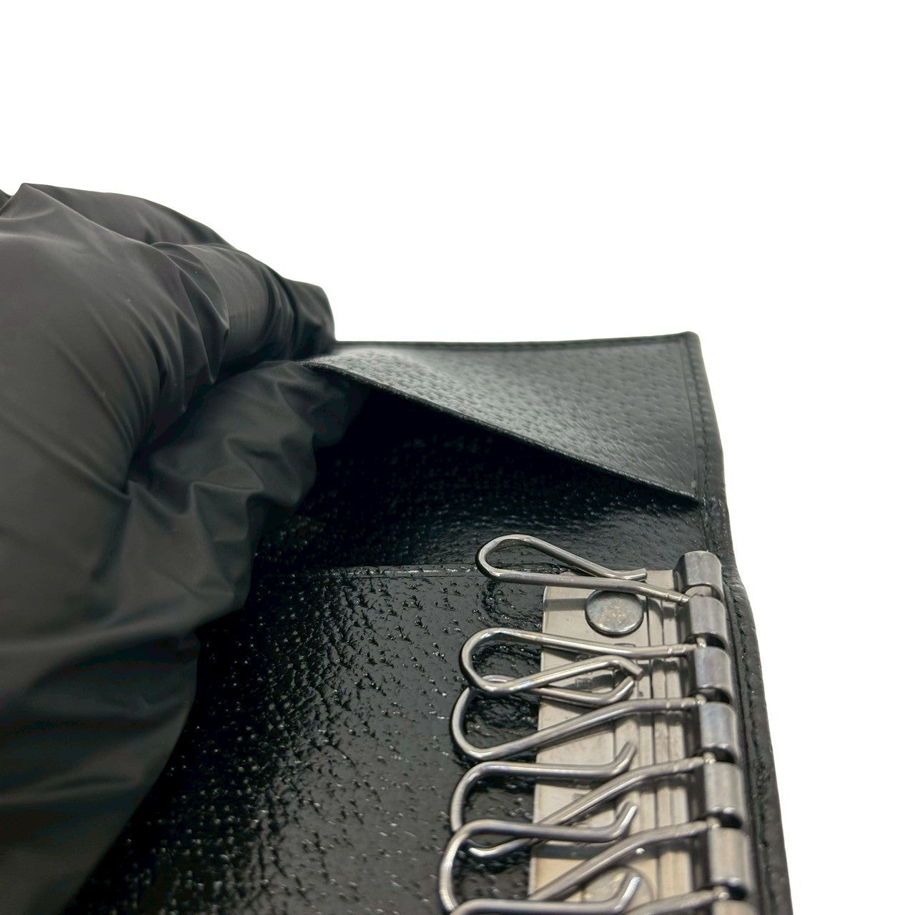 グッチ G ロゴ レザー キーケース