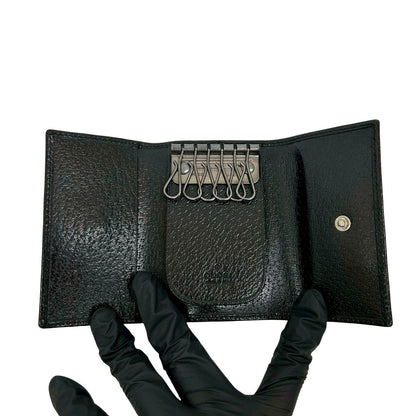 グッチ G ロゴ レザー キーケース