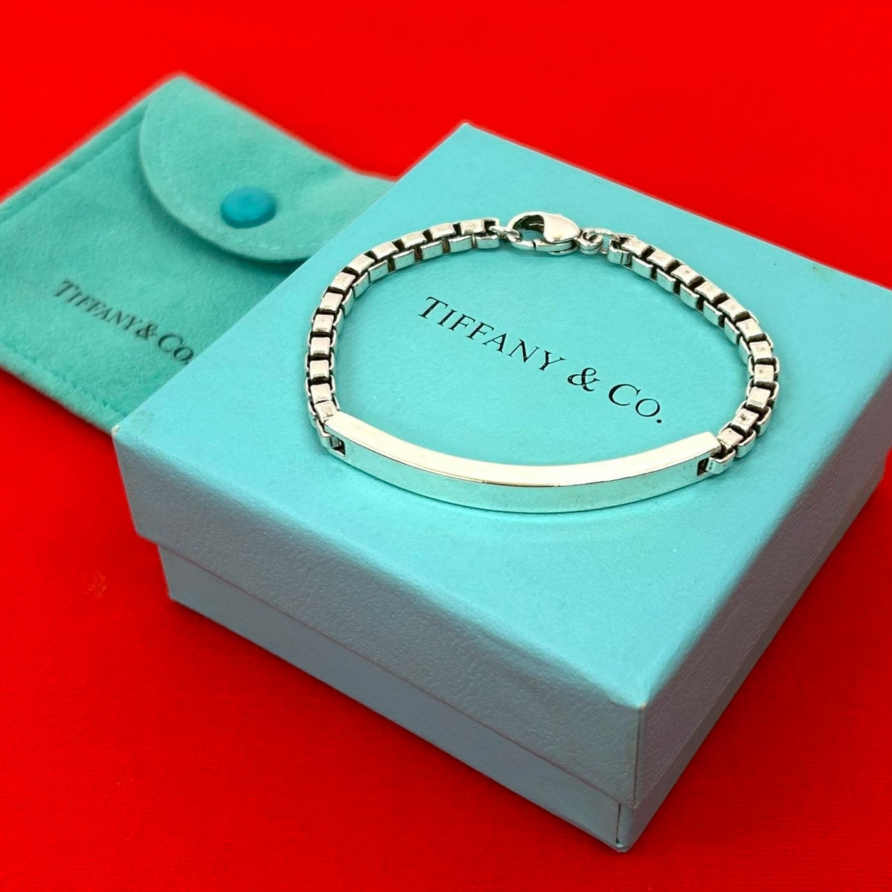 ティファニー ベネチアンリンク ID シルバー925 ブレスレット