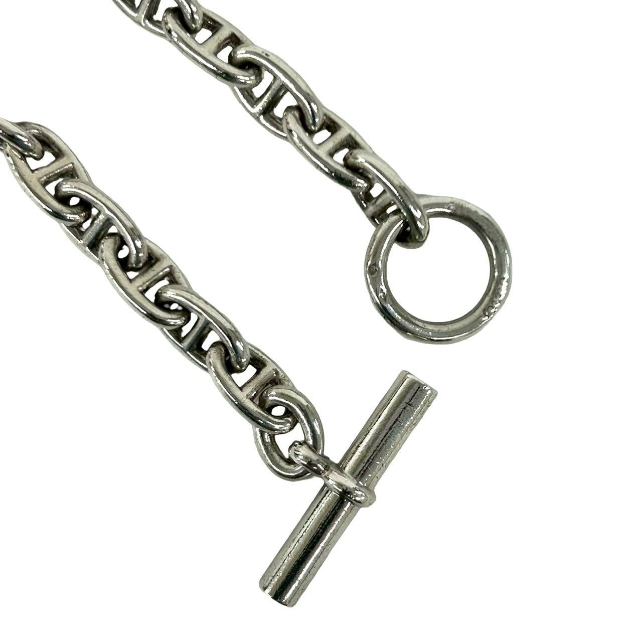 エルメス シェーヌダンクルMM シルバーブレスレット