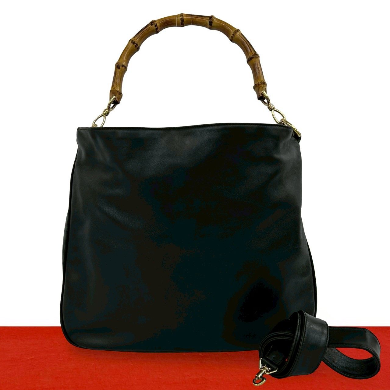 グッチ レザー2wayバッグ