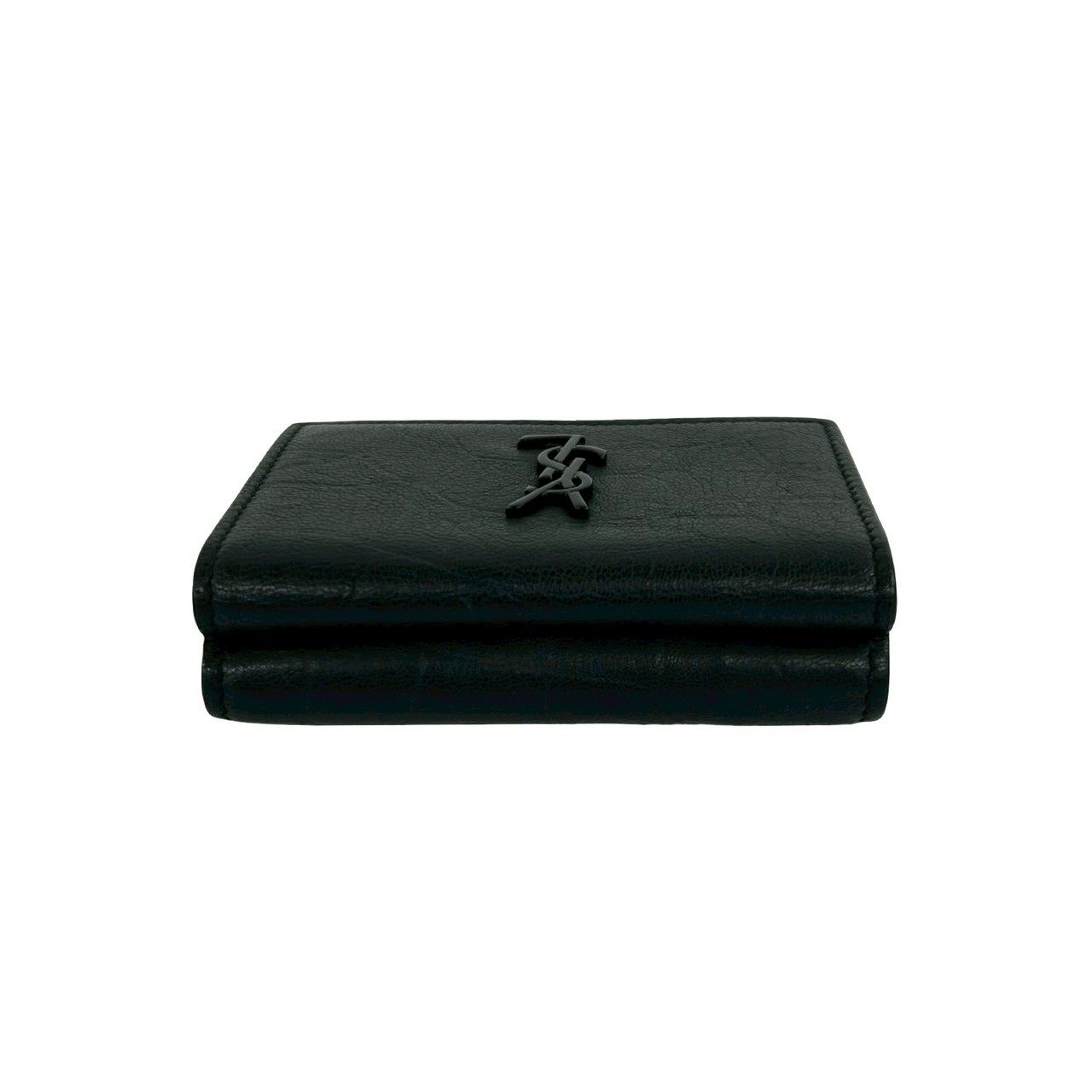 イヴサンローラン レザー三つ折り財布