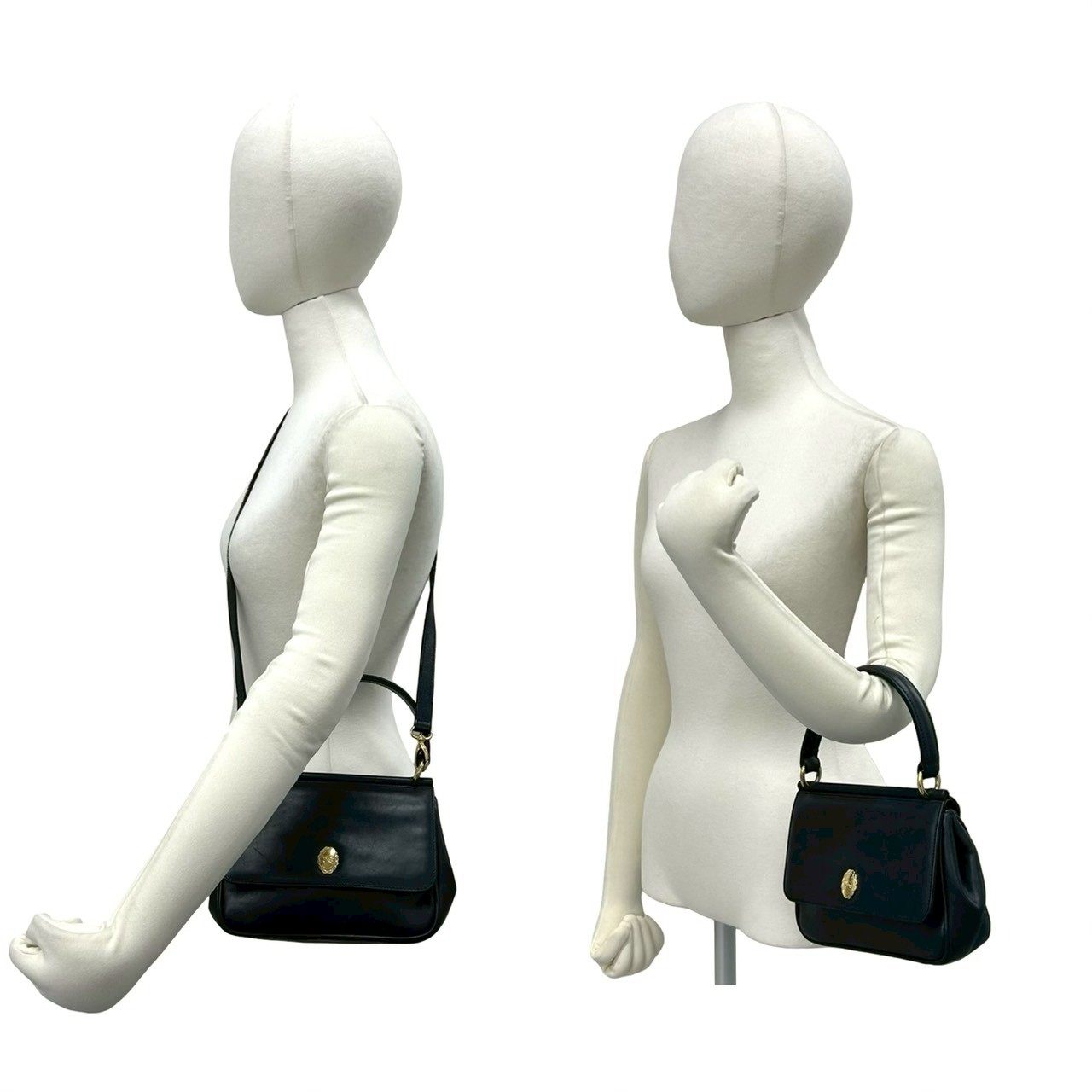 バーバリー レザー2wayバッグ