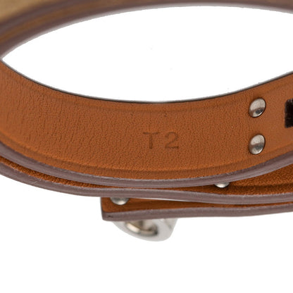 エルメス ミニケリー ドゥブルトゥール シェーブル ブレスレット T2
