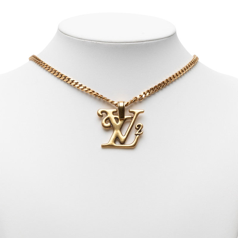 ルイヴィトン コリエ スクエアードLV × NIGO ネックレス