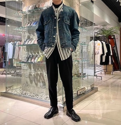 メゾン ミハラヤスヒロ NO COLLAR DENIM JACKET デニムジャケット