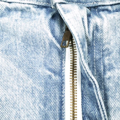 ヘドメイナー PLEATED DENIM PANTS コットン デニムパンツ