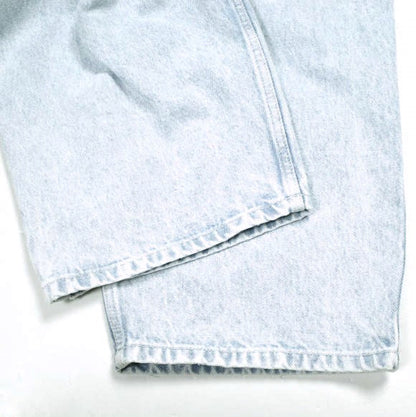 ヘドメイナー PLEATED DENIM PANTS コットン デニムパンツ