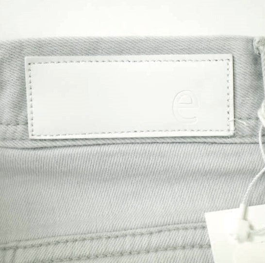 イージーンズ TAPERED 綿 ストレッチスリムテーパードジーンズ