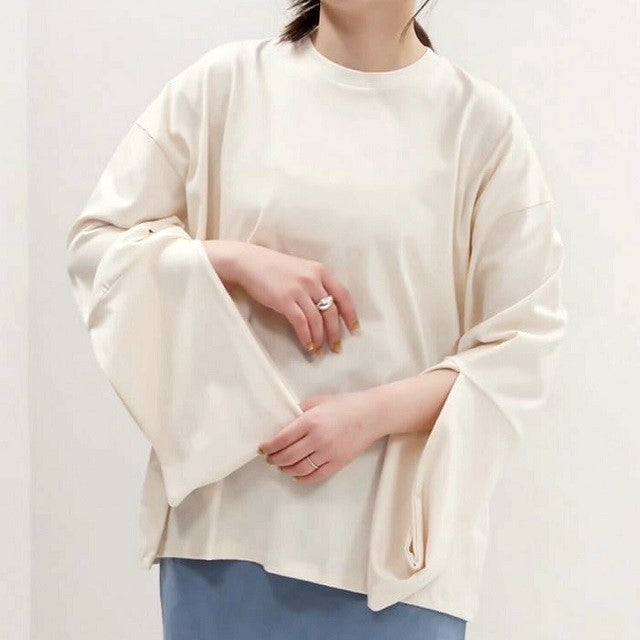 BASERANGE HARBOUR ロングスリーブT オーガニックコットン