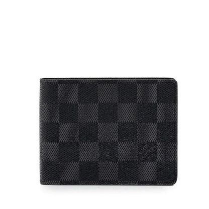 ルイヴィトン ポルトフォイユミュルティプル ダミエグラフィット レザー財布