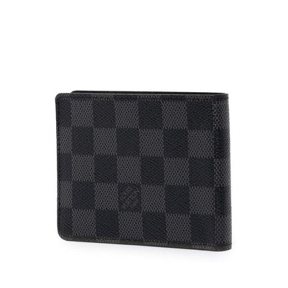 ルイヴィトン ポルトフォイユミュルティプル ダミエグラフィット レザー財布