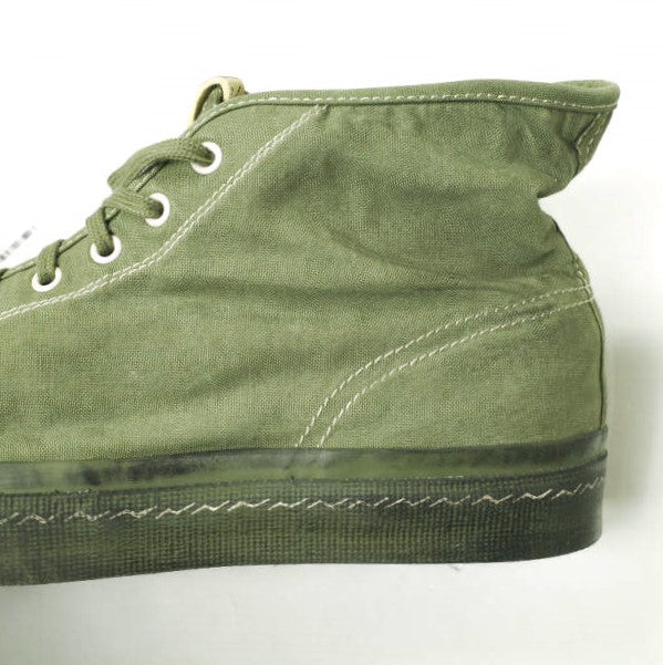 ヴィズヴィム KIEFER MID FORAGE 特殊加工コットンダック スニーカー