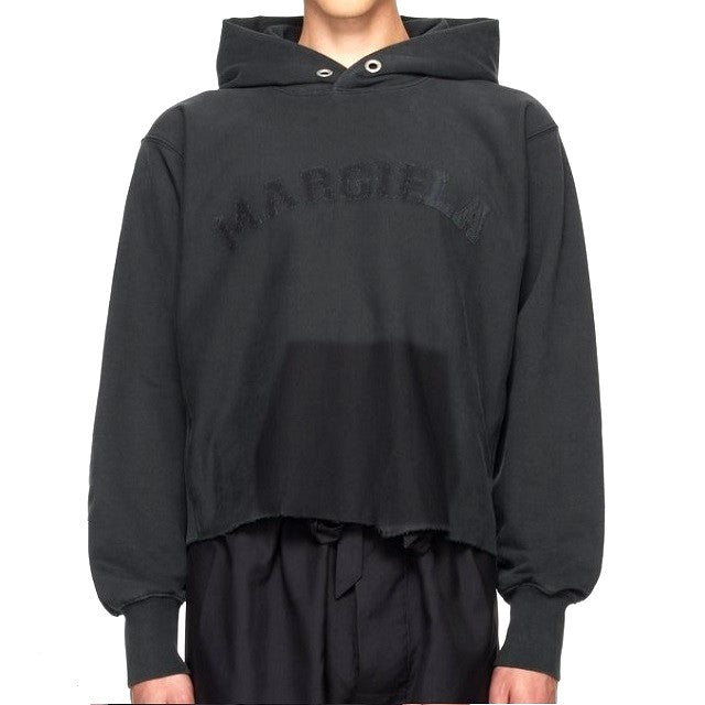 Maison Margiela ロゴ コットン フリース パーカー
