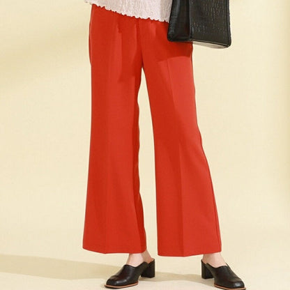 Ray BEAMS ストレッチ フレア パンツ