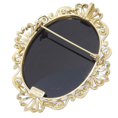 カメオ K14 ブローチ