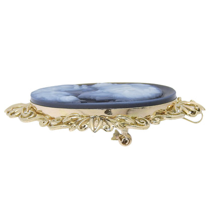 カメオ K14 ブローチ