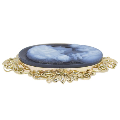 カメオ K14 ブローチ