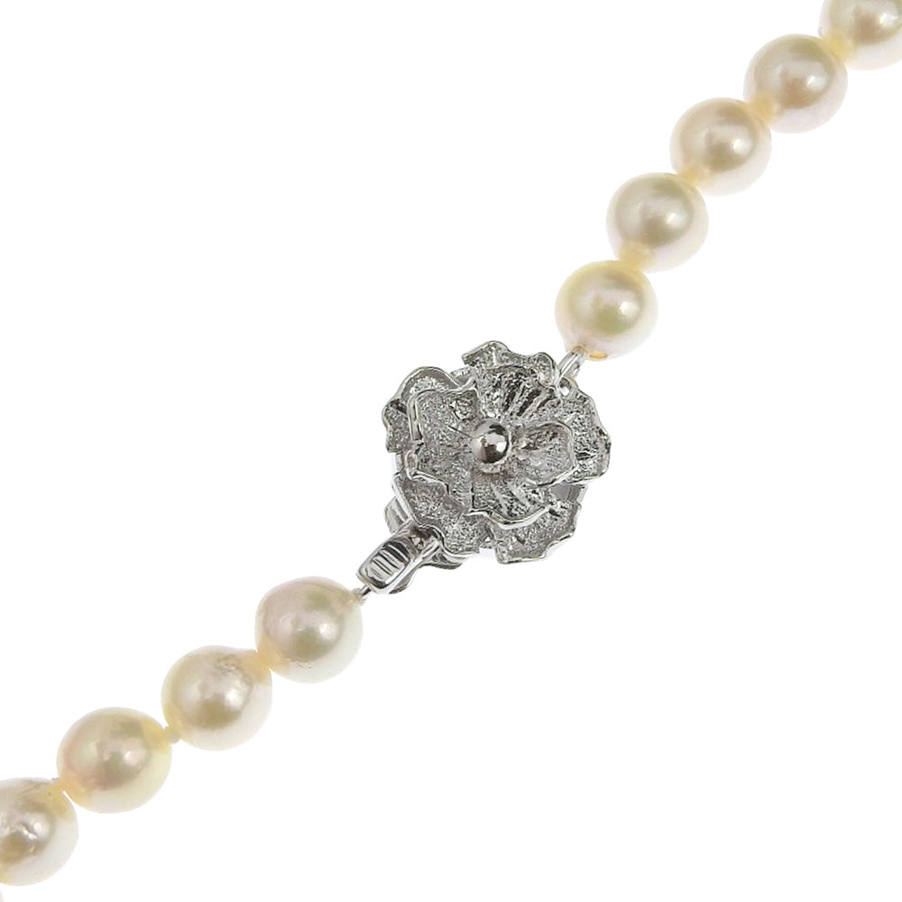 シルバー パール ネックレス 6.5-6.9mm