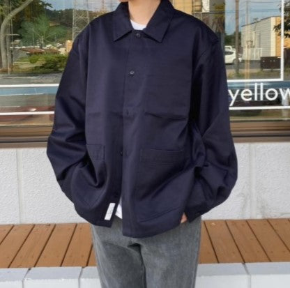 ファーラー COVERALL SHIRT JACKET コットン ジャケット
