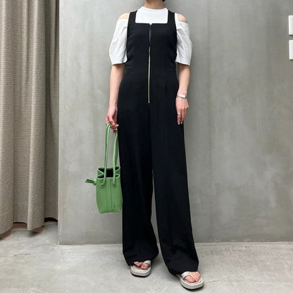 H BEAUTY&YOUTH レーヨン ツイル オールインワン