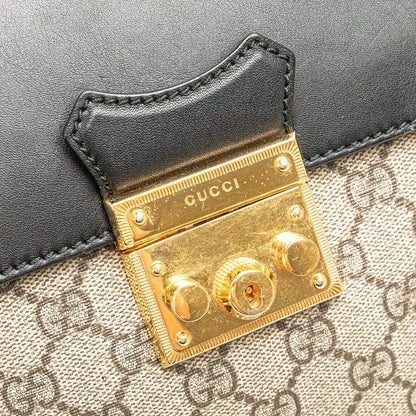 グッチ パドロック GGスプリーム レザー バックパック