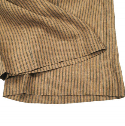 オマールアフリディ KAKISHIBU STRIPES リネンショーツ