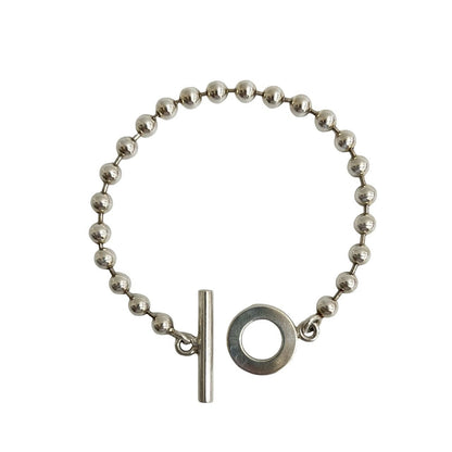 グッチ ロゴ モチーフ シルバー 925 ブレスレット